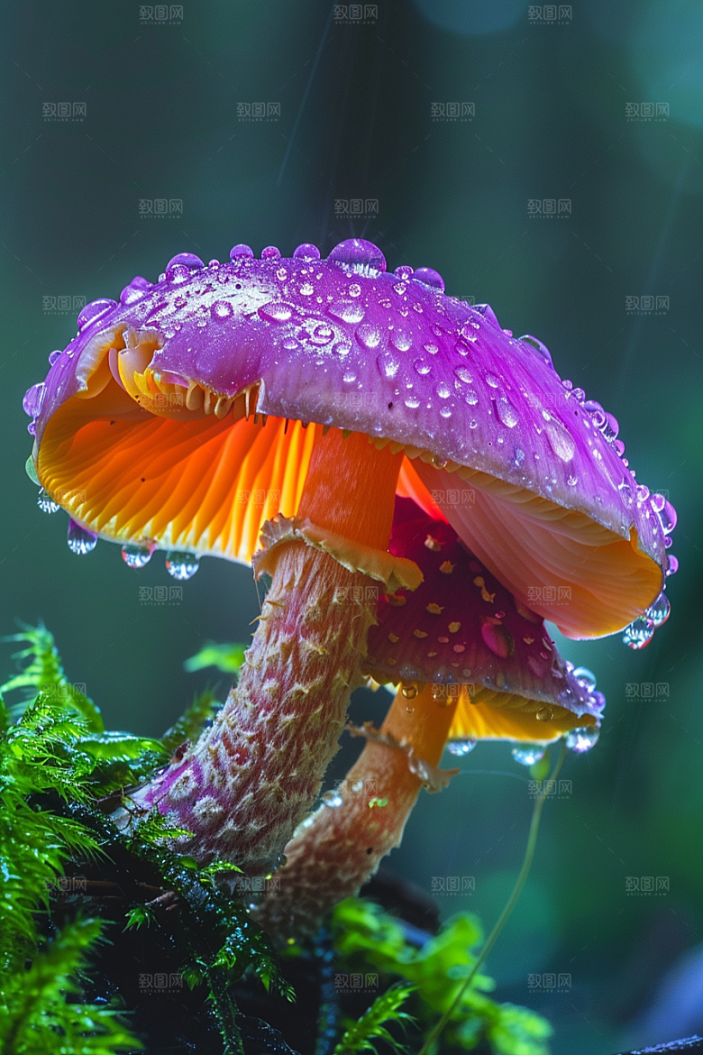 蘑菇清新高清摄影图