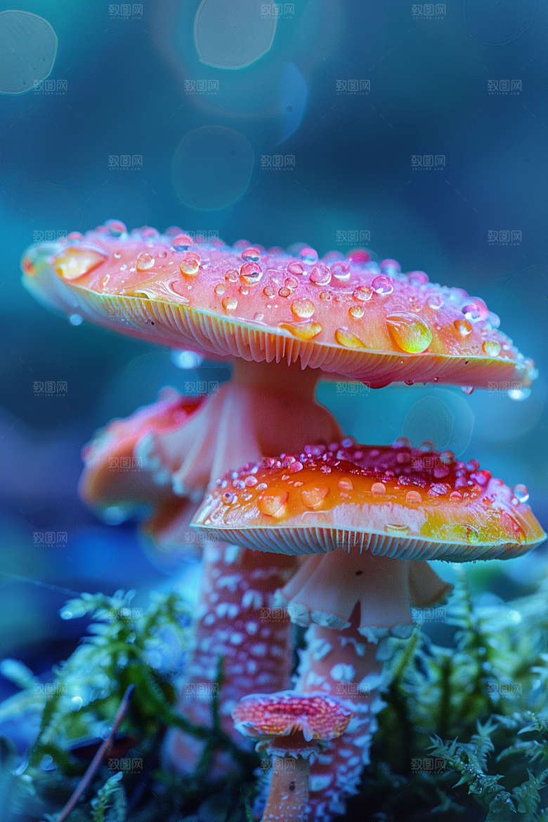 蘑菇美味自然摄影图