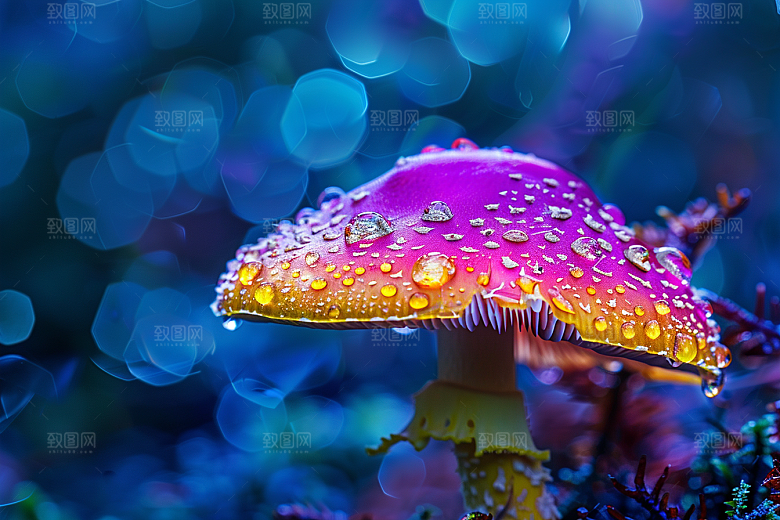 蘑菇云南新鲜摄影图