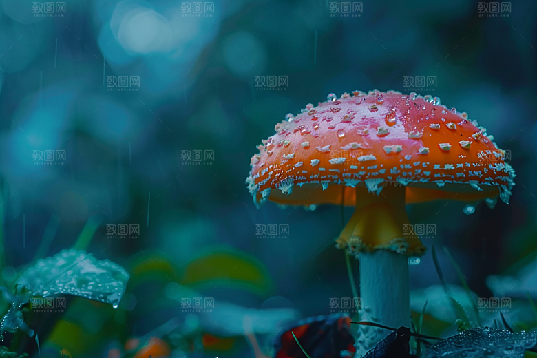 蘑菇食材菌子摄影图
