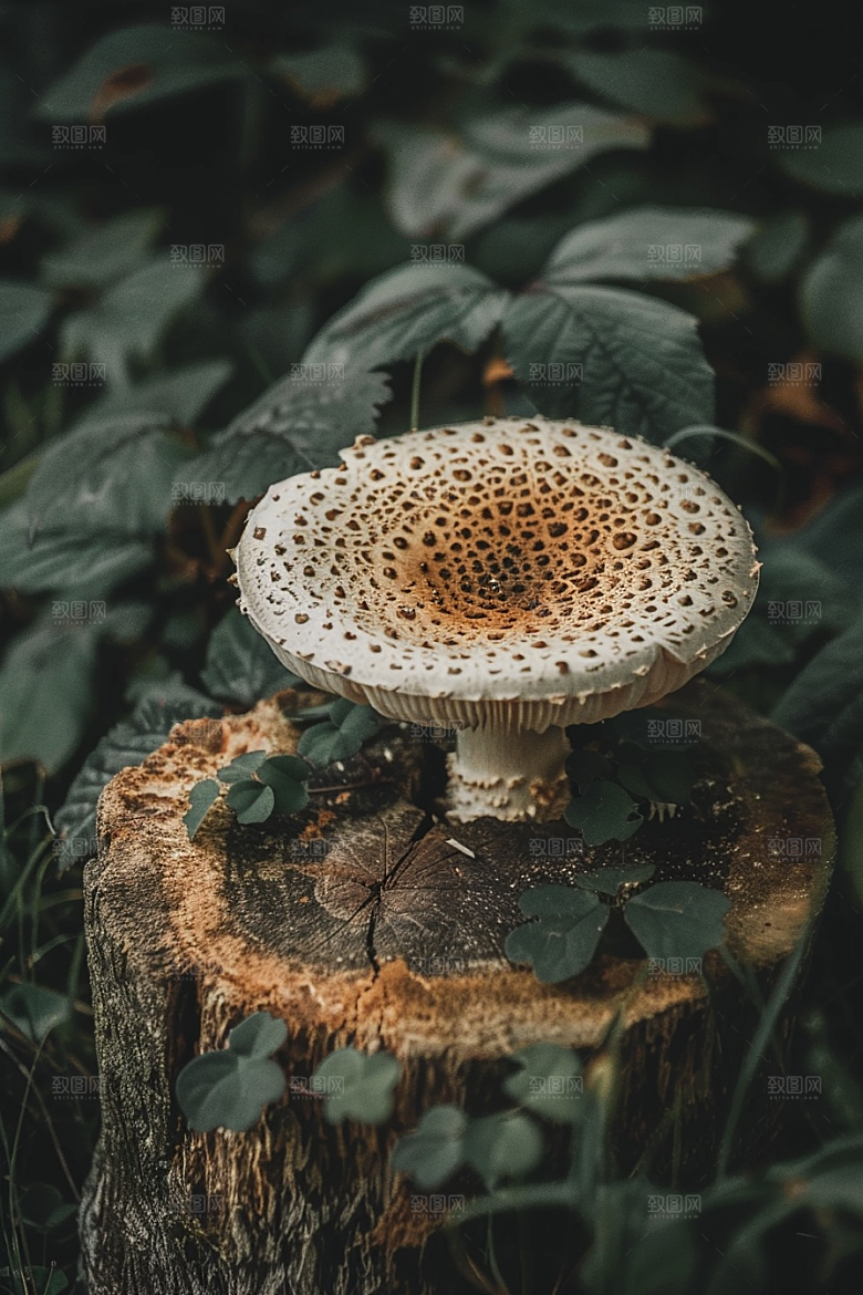 蘑菇食材山珍摄影图
