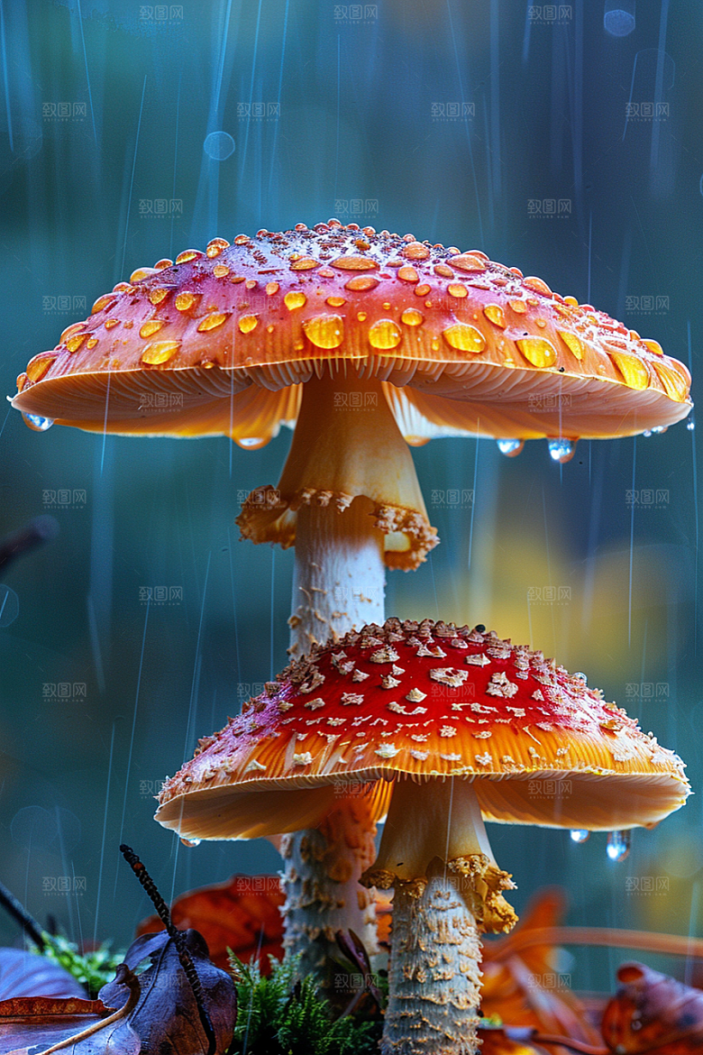 蘑菇菌子鲜美摄影图
