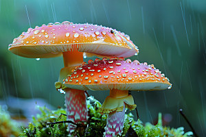 蘑菇清新云南摄影图