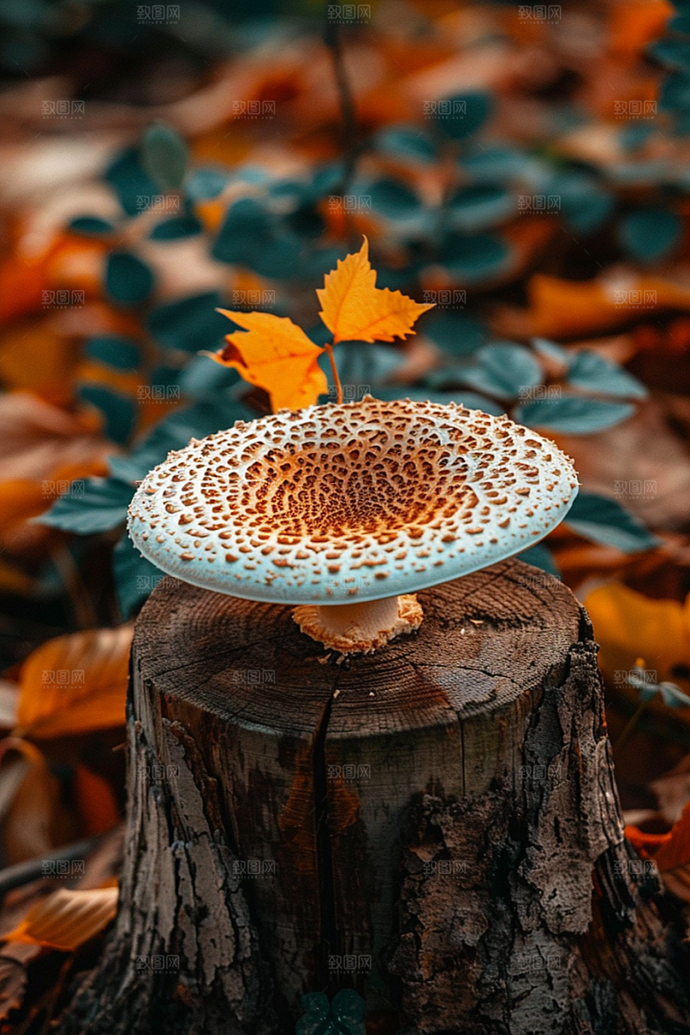 蘑菇菌菇高清摄影图