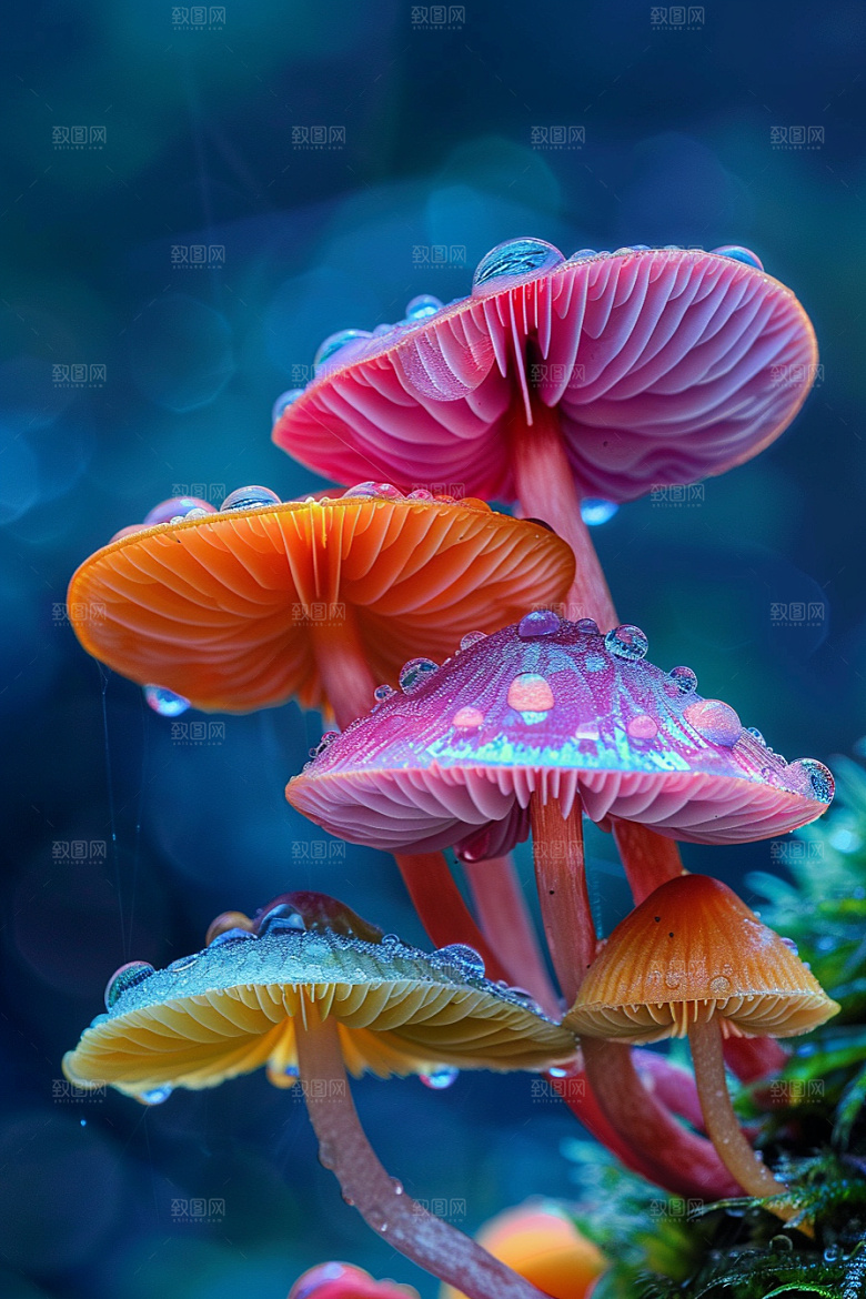 蘑菇食材美味摄影图