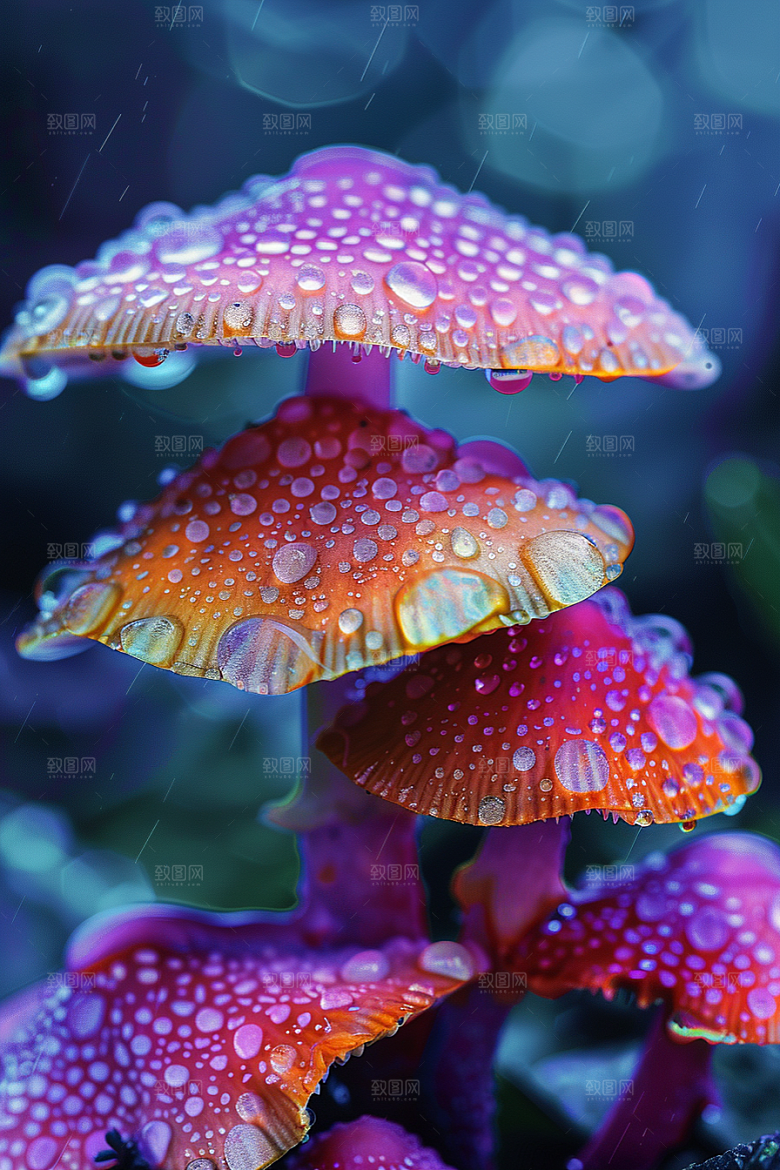 蘑菇新鲜山林摄影图