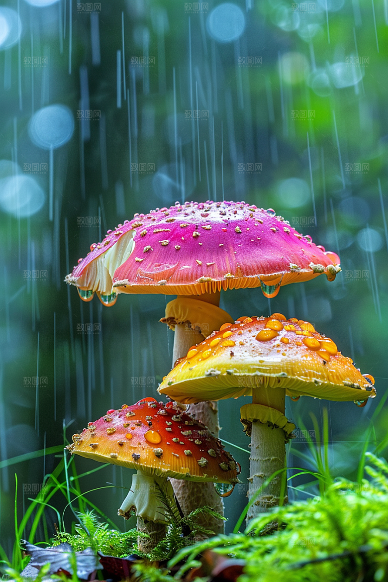 蘑菇鲜美菌子摄影图