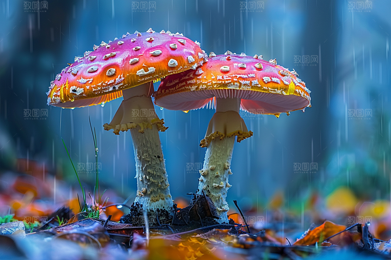 蘑菇山珍云南摄影图