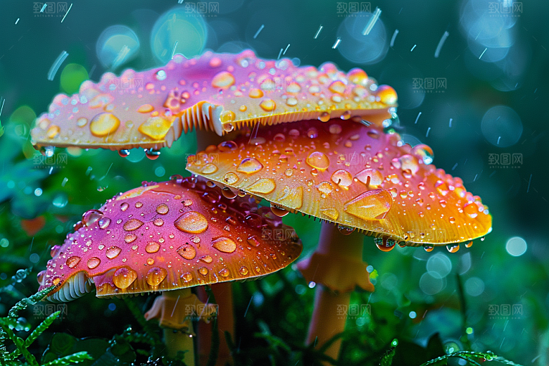 蘑菇菌子山珍摄影图