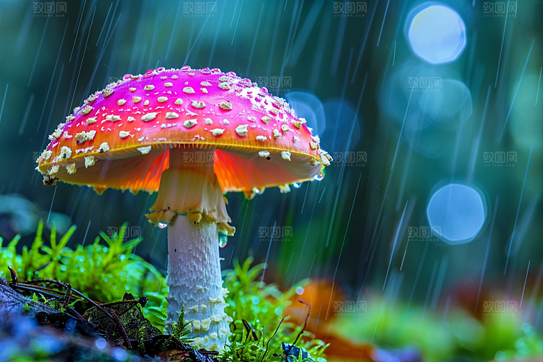 蘑菇自然菌子摄影图