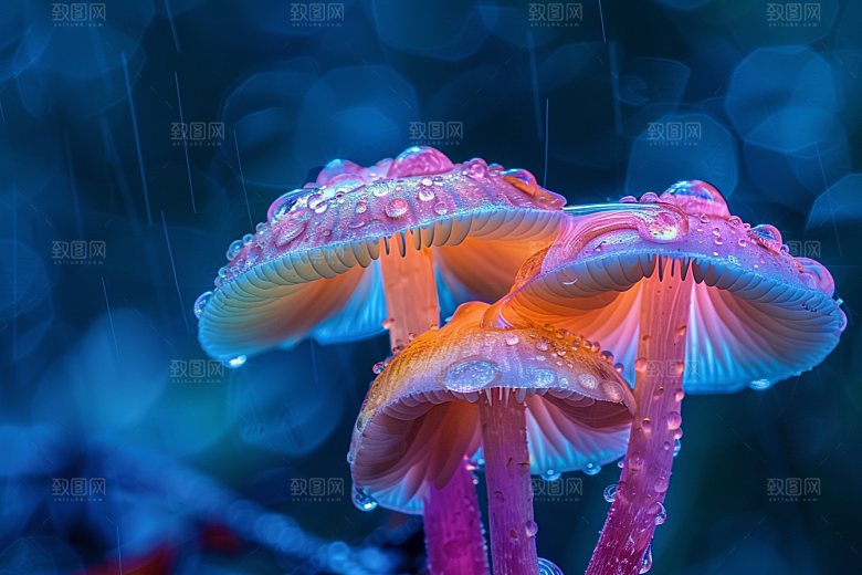 蘑菇云南高清摄影图