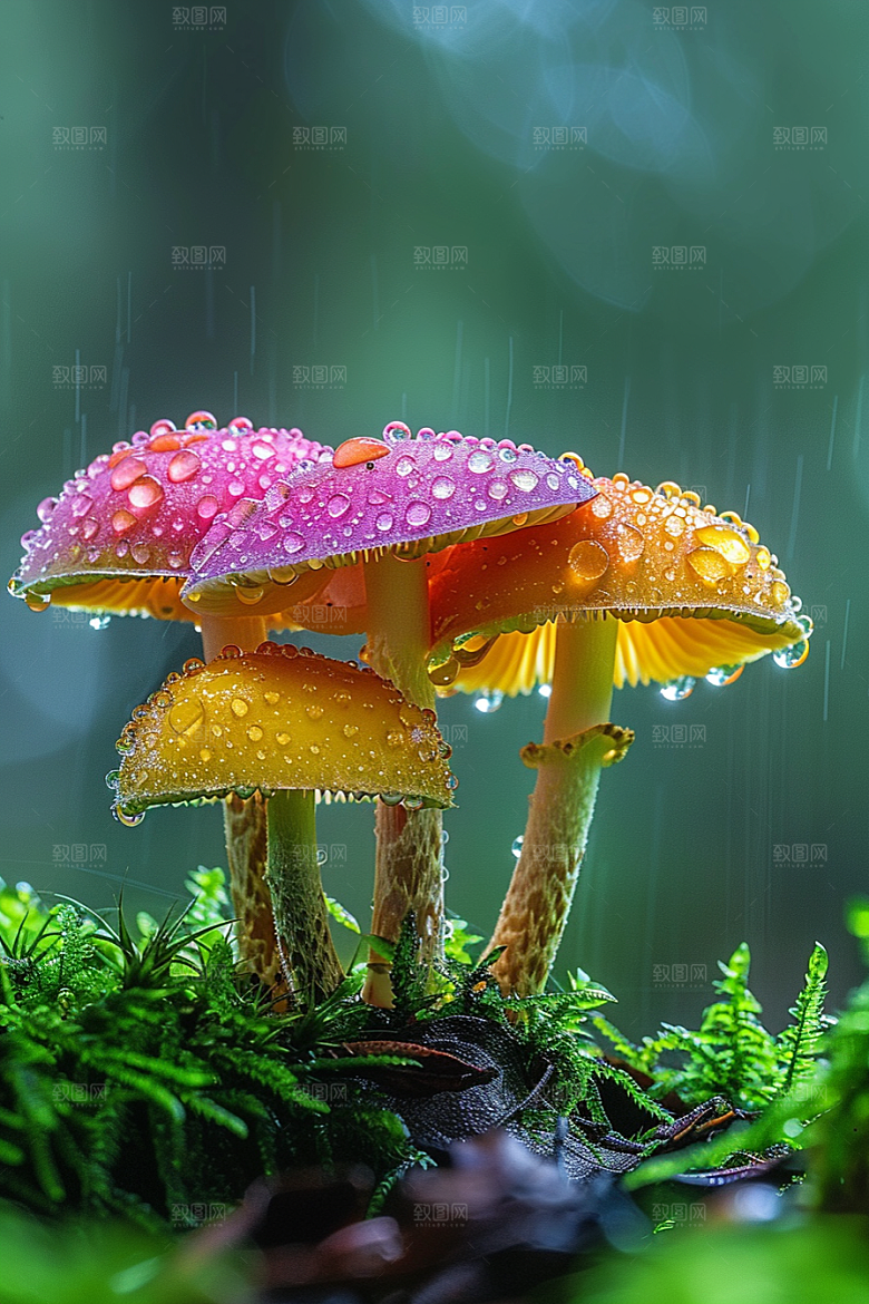 蘑菇新鲜菌菇摄影图