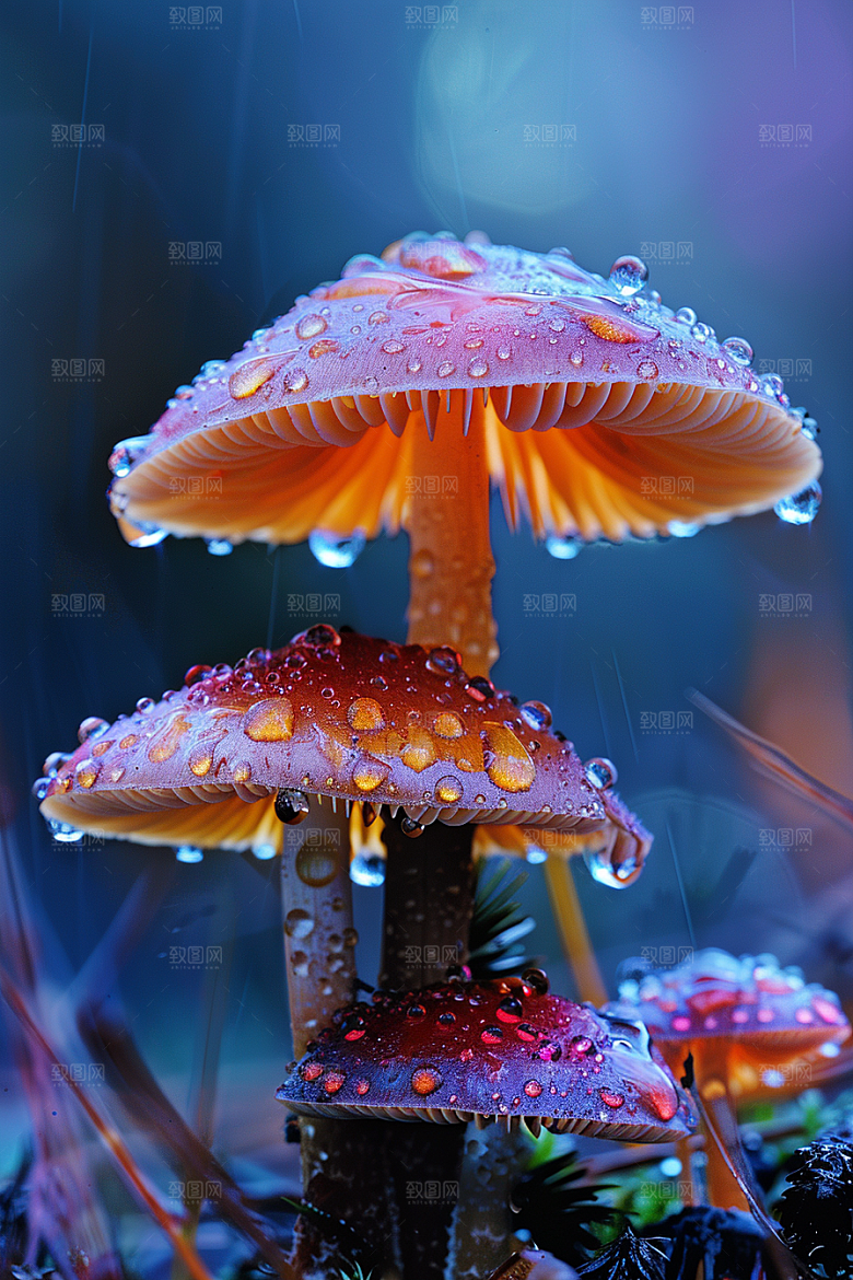 蘑菇食材菌子摄影图