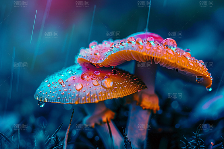 蘑菇鲜美云南摄影图