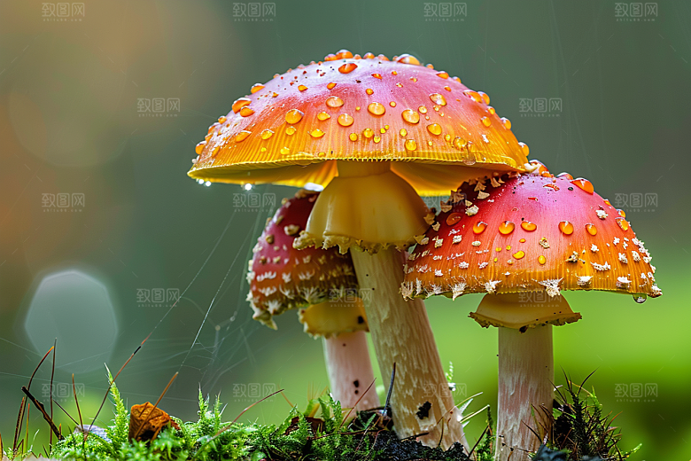 蘑菇自然新鲜摄影图