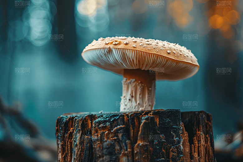 蘑菇高清自然摄影图