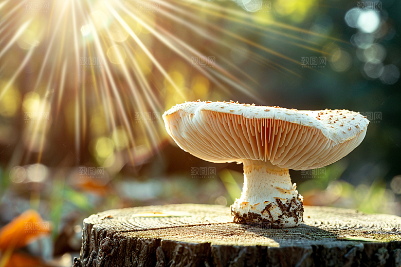 蘑菇自然云南摄影图
