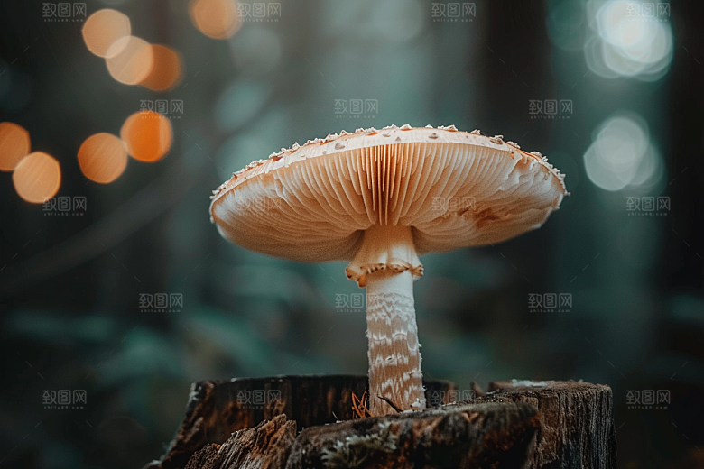 蘑菇高清山林摄影图
