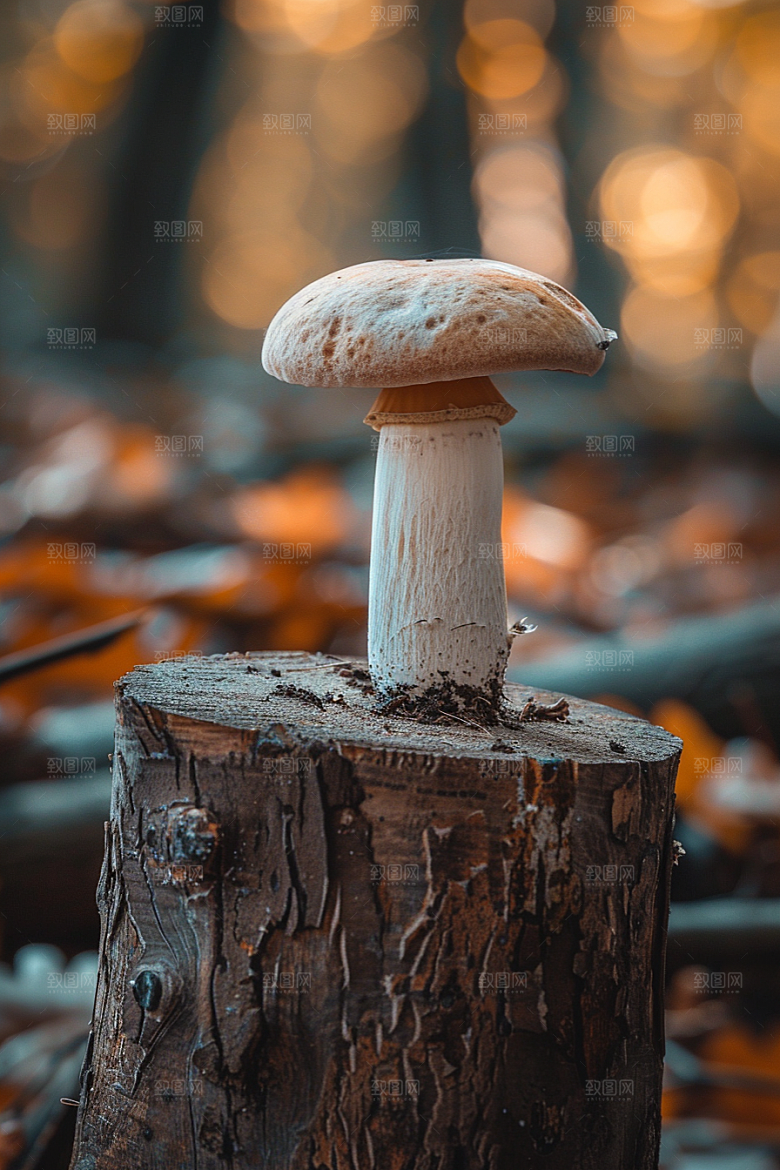 蘑菇自然菌菇摄影图