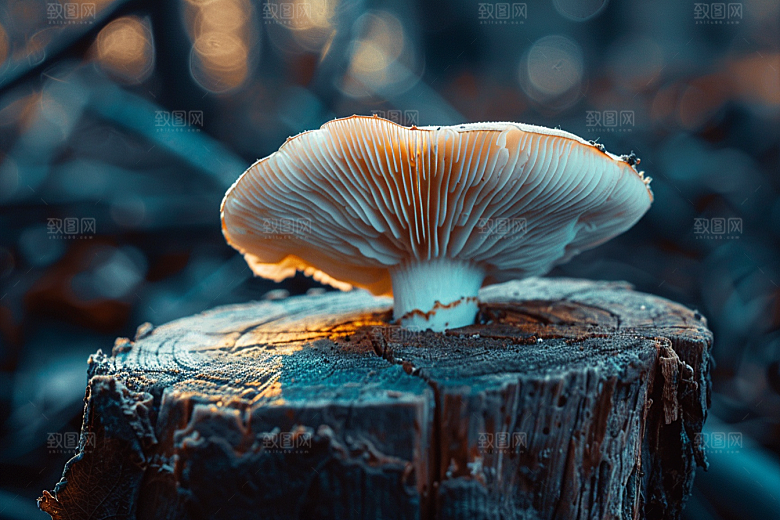 蘑菇美味自然摄影图