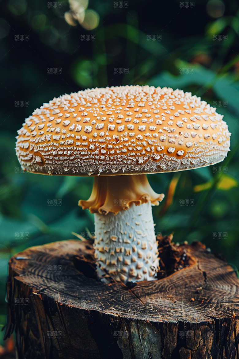 蘑菇自然山珍摄影图