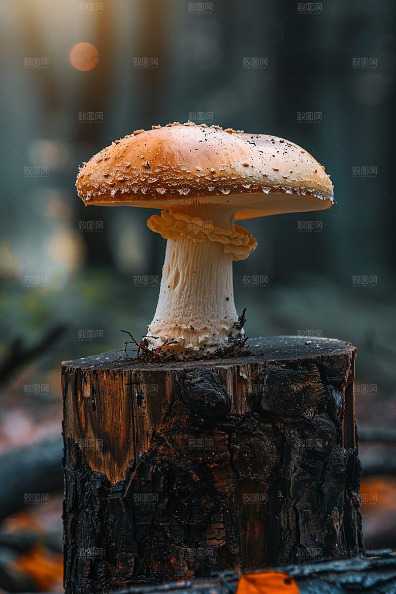 蘑菇清新云南摄影图