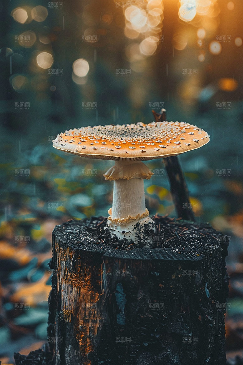 蘑菇新鲜美味摄影图
