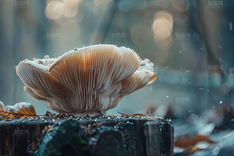 蘑菇美味鲜美摄影图