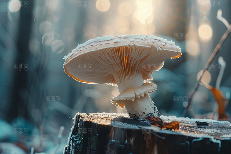 蘑菇菌子山珍摄影图