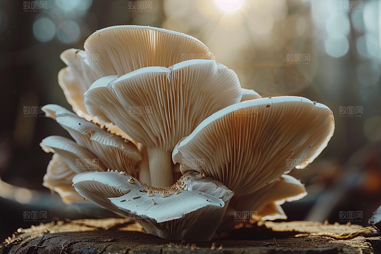 蘑菇山珍美味摄影图