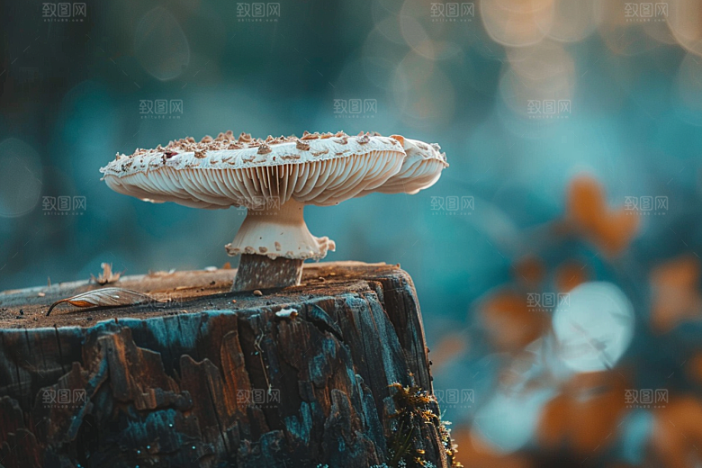 蘑菇山林云南摄影图