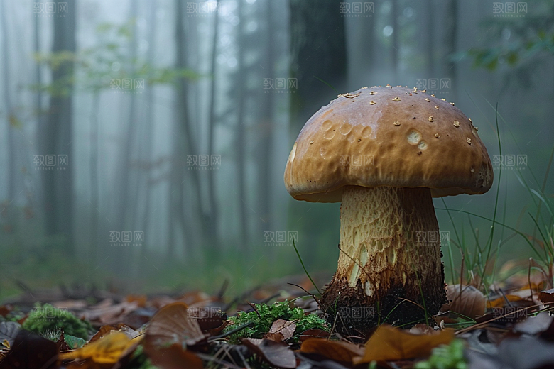 蘑菇自然菌子摄影图