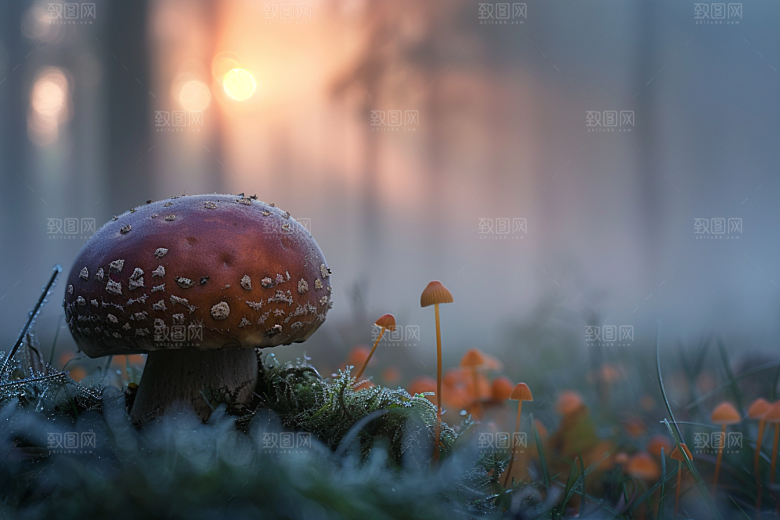 蘑菇美味鲜美摄影图