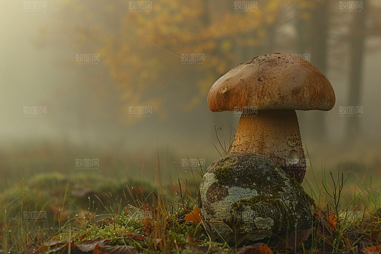 蘑菇高清新鲜摄影图
