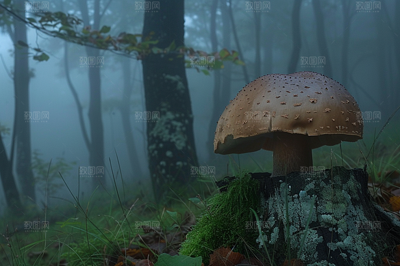 蘑菇食材山珍摄影图