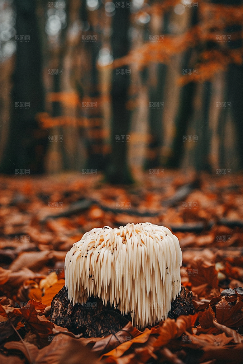 蘑菇山林树林摄影图