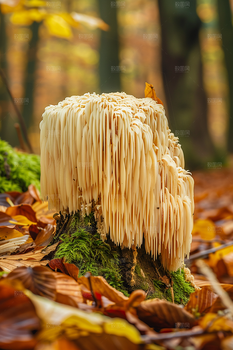 蘑菇山林山珍摄影图