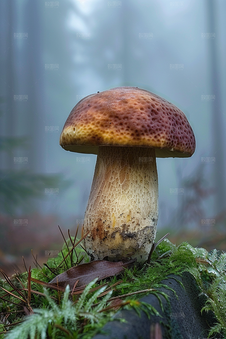 蘑菇菌菇清新摄影图