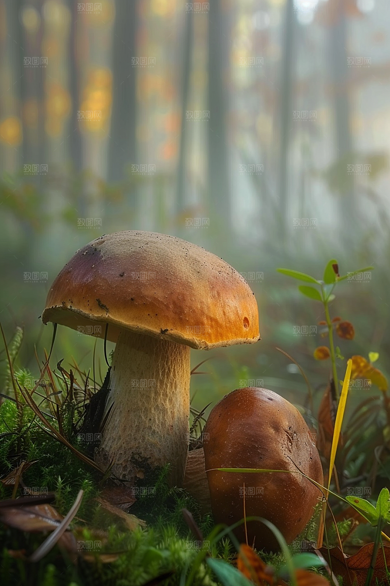 蘑菇高清山珍摄影图