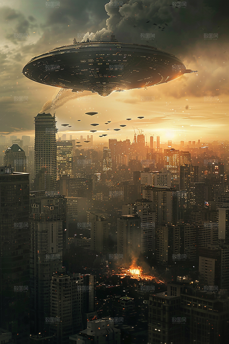 末日飞船暗黑宇宙游戏原画