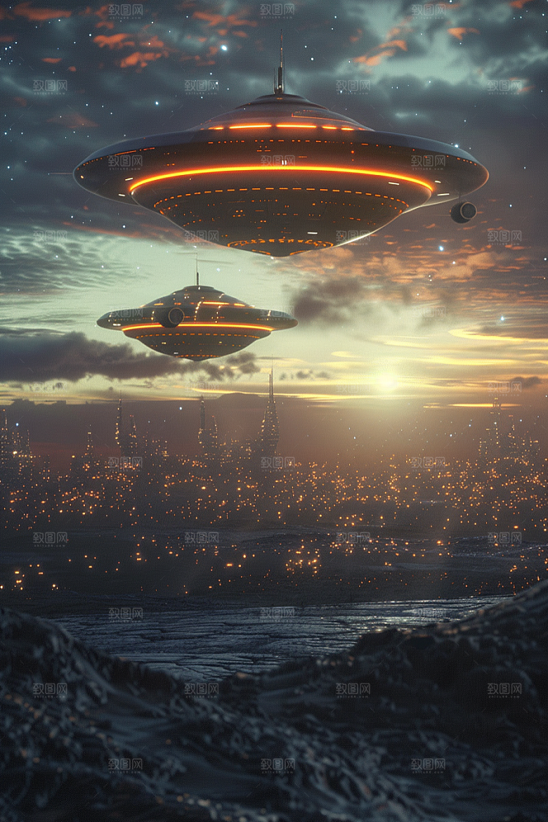 末日飞船太空战舰世界末日游戏原画