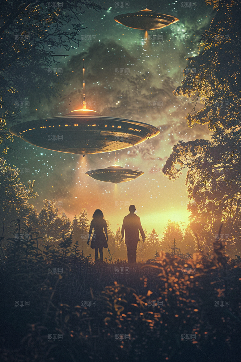 末日飞船宇宙太空游戏原画
