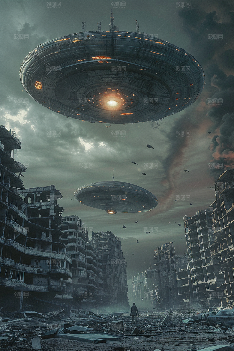 末日飞船暗黑宇宙游戏原画