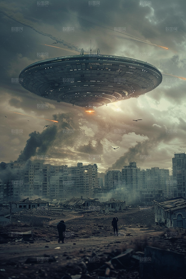 末日飞船暗黑太空战舰游戏原画