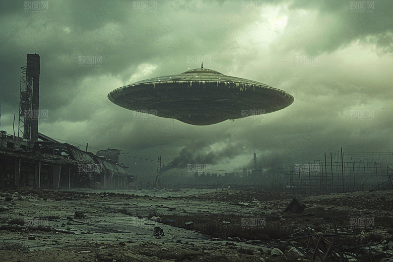 末日飞船宇宙世界末日游戏原画