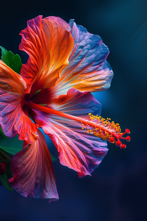 木槿花高清夏季摄影图
