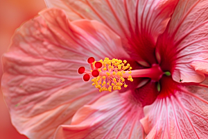 木槿花夏季夏天摄影图