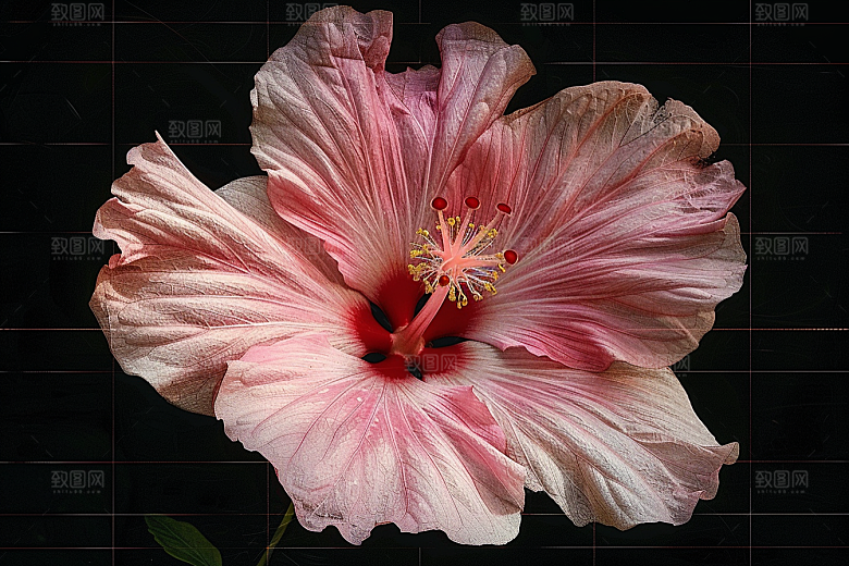 木槿花夏季木棉摄影图