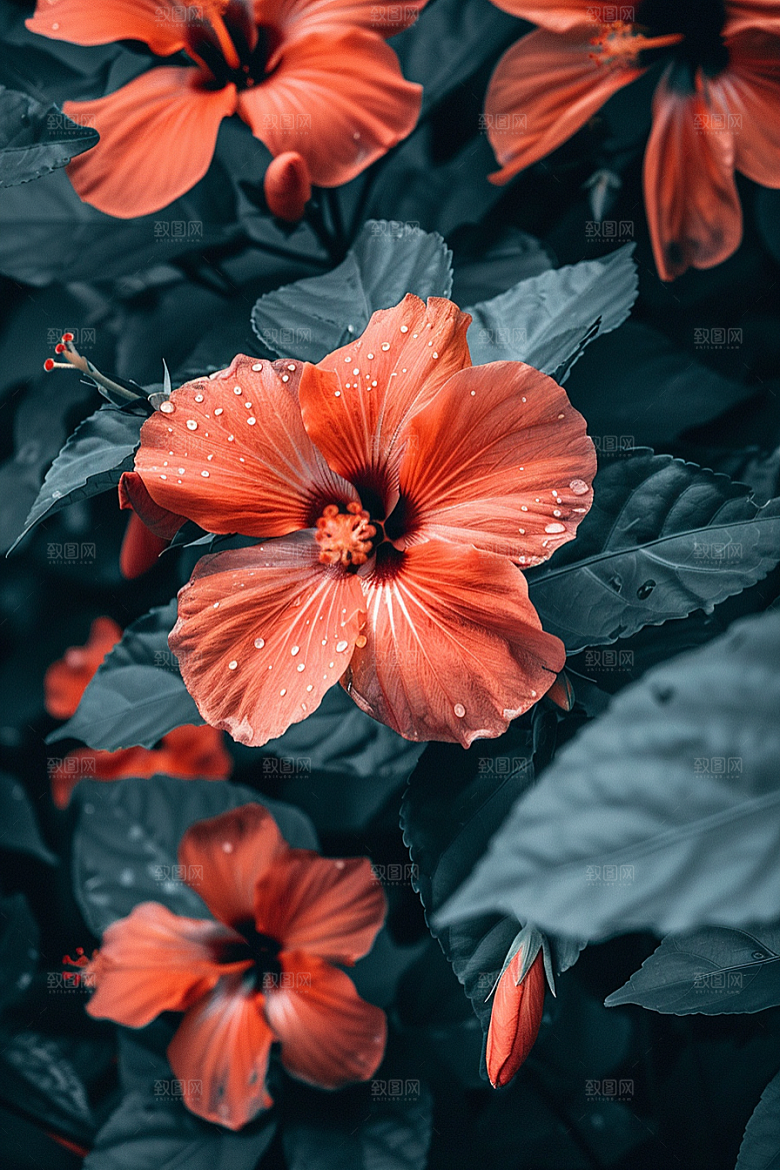 木槿花高清木棉摄影图