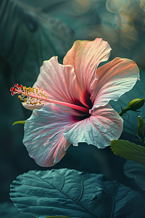 木槿花高清木棉摄影图